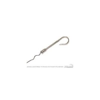 C5AZ-6750-BC Scott Drake 1965-1967 Oil Dipstick Stainless Steel Handle Oe Style
