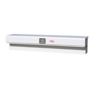 61 in. RKI Slant Top Steel Side Box White