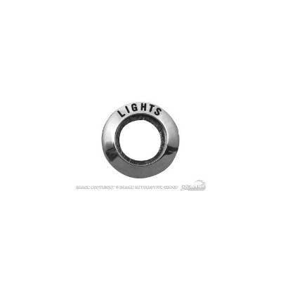 C4DZ-10852-B Scott Drake 1965-1966 Light Switch Bezel