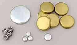 Milodon Brass Freeze Plug Kit 34035 for Small Block Ford Windsor 302/351
