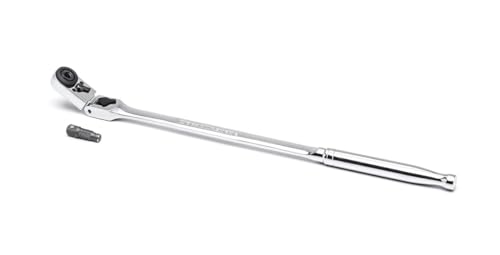 1/4" Drive GEARWRENCH 72 Tooth Quick Release Locking Flex Slim Head Ratchet, 12" - 81030