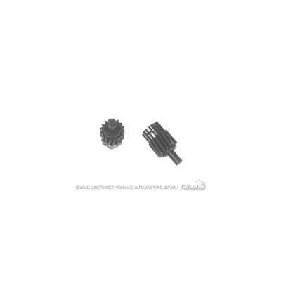 Speedometer Gear Scott Drake C1DZ-17271-A 20 Teeth Black,Fits 3-Speed And Automatic