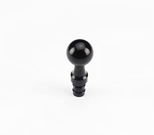 Billet Premium Black Solid Round Dipstick Handle