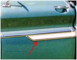 Brothers Trucks Door Molding FSM04LH - Lower - Left