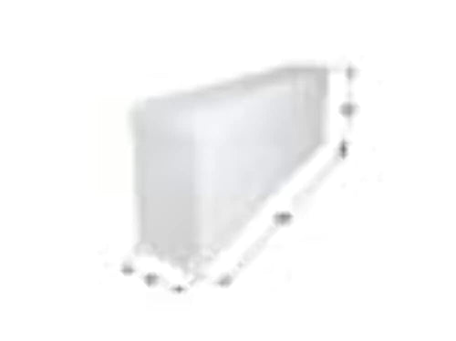 Fresh Water Tank ICON 12733, WT2469, 48x16x8, 25 Gal., w/ 1/2" Fittings