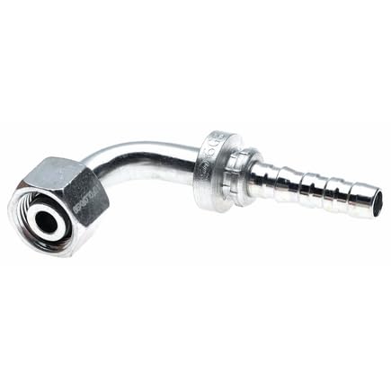 G20655-0815 nobrandname Female DIN 24 Cone Swvl-Light Series with O-Ring-90 Bent Tube (GlobalSpiral)