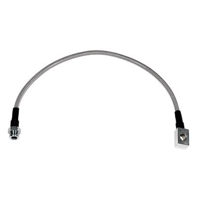 Flexline 15" OAL -3 Hose to 45 Deg. Block,M10 x 1.00 Bubble Flare