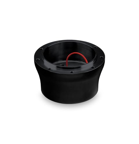 Black Nine Bolt Billet Aluminum Steering Wheel HUB Adapter for Honda