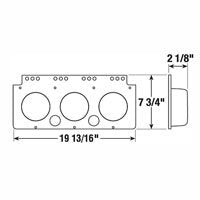Metal Peterson 426-11 Module - 3 Lights