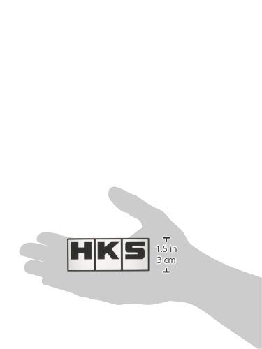Silver HKS Block Logo Emblem 51003-AK027