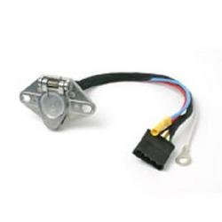 KIT-6-4 Custer 6 Pole Connector Kit, Prewired for 4 Flat