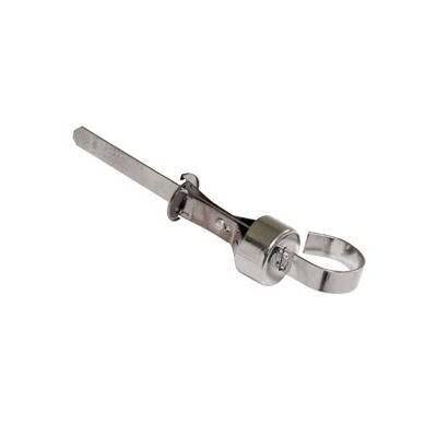 1967-73 P/S Pump Dipstick Chrm Scott Drake (C7AZ-3A006-C)