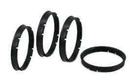 Gorilla 69-5406 Automotive Wheel Hub Centric Rings (69mm OD x 54.06mm ID) - Pack of 4