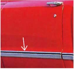 Door Molding Brothers Trucks LSM12RH - Right