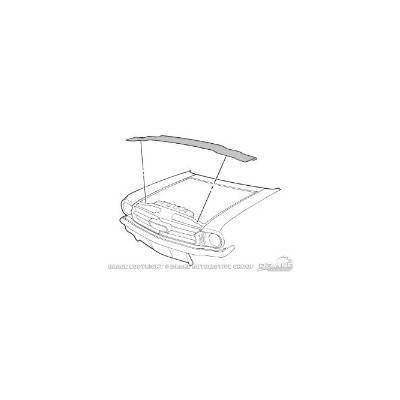 C4DZ-16A238-A Scott Drake 1965-1970 Radiator Support to Hood Seal