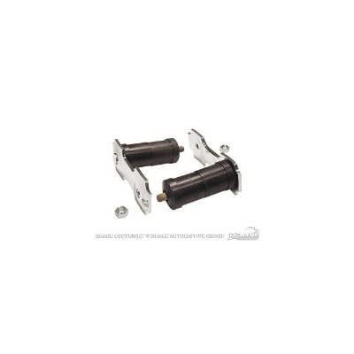C5ZZ-5776-GTSS Scott Drake 1965-1973 Shackle Kit Stainless Steel Dual Exhaust 9/16" Rods