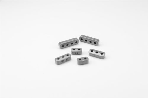 7-8mm BUT N SNAP Plug Wire Loom KIT, 2 Each 2, 3, & 4 Place Wire SEPARATORS, Gray