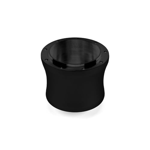 4.25" Long Nine Bolt Black Billet Aluminum Steering Wheel HUB Adapter for '67-'94 GM Non-AIRBAG