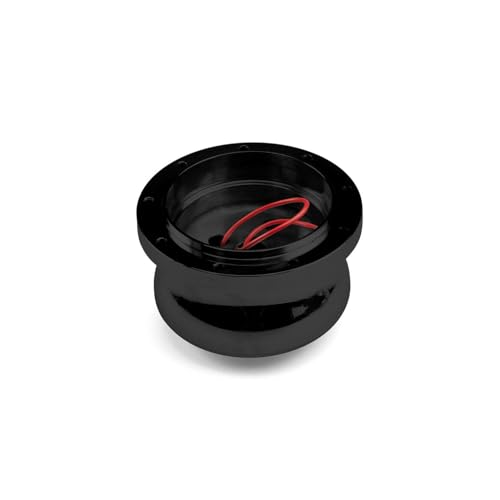 2.25" Long Black Billet Aluminum Steering Wheel HUB Adapter for '78-'91 Ford Non-AIRBAG with Locking Column Nine Bolt