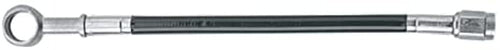Black Fragola Covered -3AN x 7/16 BJO 10in Straight