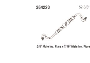Power Steering Gates 364220 Hose Assembly Pressure Line