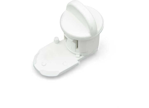 Polar White RV Camper Hatch Thumb Operated Lock PN 94156