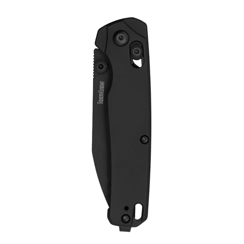 Bel Air Kershaw Pocket Knife, Made in the USA, 3.4 inch CPM MagnaCut Steel Blade, EDC Design, Duralock Locking Mechanism, Manual Folder, Pocketclip