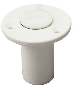Transom Seadog Drain Plug Complete White 5200501
