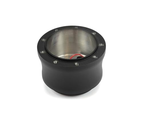 Black Nine Bolt Billet Aluminum Steering Wheel HUB Adapter for '89-'92 Toyota