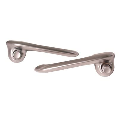 Satin Chrome Scott Drake C9ZZ-6222404-5S Show-Quality Door Handles