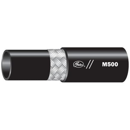 6M500XREEL Gates M500 Wire Braid Hydraulic Hose, 3/8" ID x 330-ft. L, 500 Max Working PSI