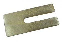 10664 Specialty Products Company 3.5" x 6.25" x 3.5° Manganese Bronze Shim, (Pack of 6)