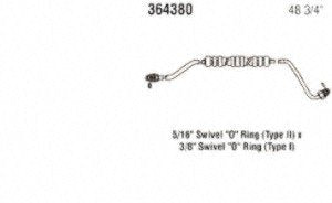 Power Steering Gates 364380 Line Hose Assembly Pressure
