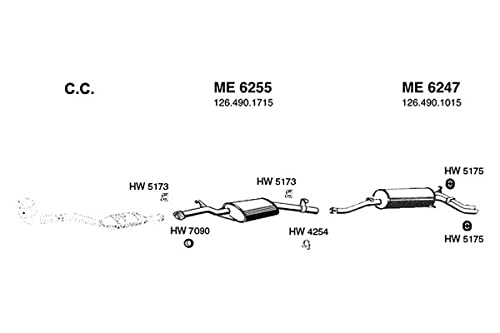HW5173 Ansa - Exhaust Hanger