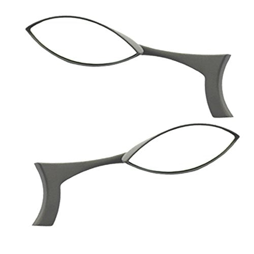 Chrome CIPA Motorcycle Teardrop Mirror Kit