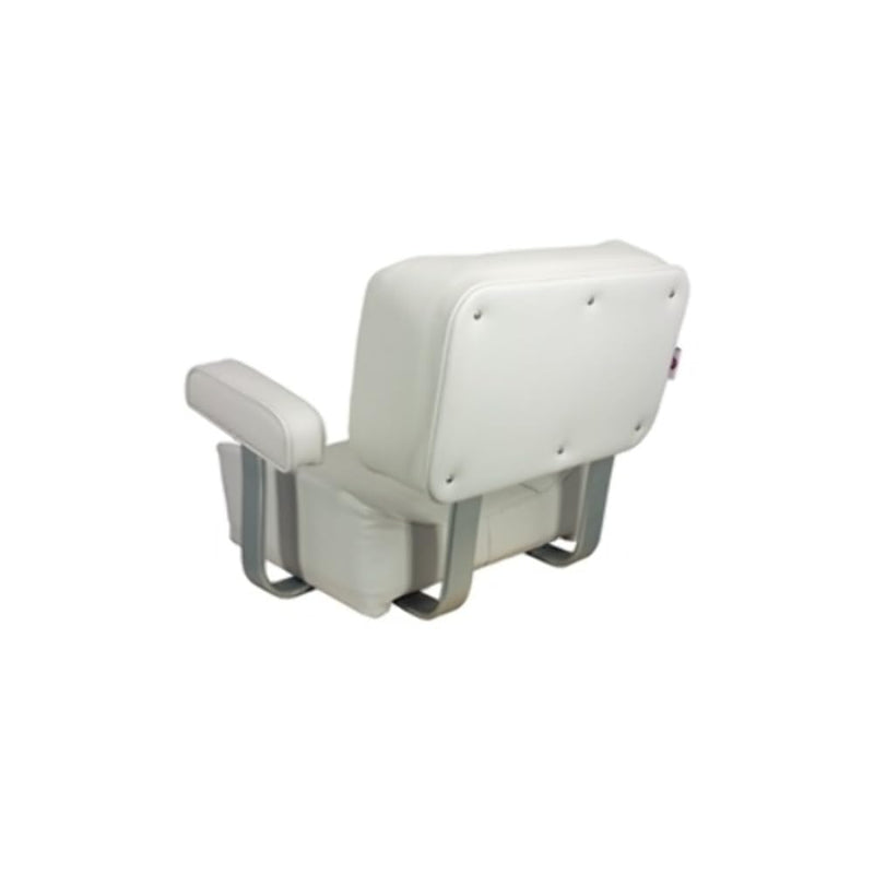Deluxe Captain's Seat Springfield 1040002 with Armrest - Off-White