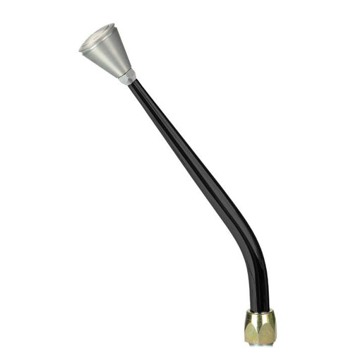 ES Shifter Lokar Performance Products Ford 6R80 Black 12" Single Bend Lever Hi-Tech Knob