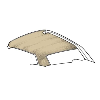 HL-FM-CP-65-PR Scott Drake 1965-1970 Coupe Headliner Parchment