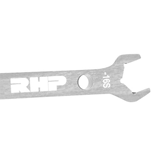 Performance Redhorse 5468-16-5 Double-ended aluminum AN wrench AN Socket (Silver), 1 Pack