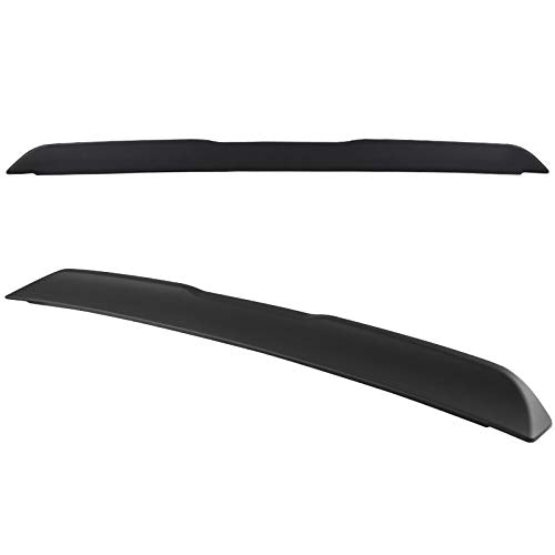 SRT Style Spec-D Tuning Matte Black Rear Trunk Spoiler Compatible with 2008-2017 Dodge Challenger All Models