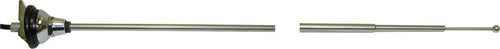Universal Peterson 95020-1 Antenna, Stainless Steel, Top-Mount, 47" Cable, 38" Mast