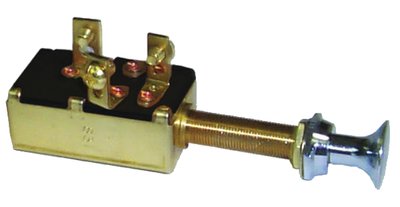 Sierra International MP39640 Push Pull Heavy Duty Marine Off-On (1) On (2) SPDT Switch