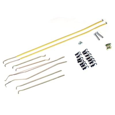 C7ZZ-6521940-KT Scott Drake 1967-1968 Door Latch Rod Control Set