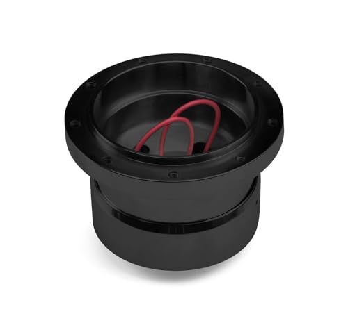 Adjustable Nine Bolt Black Billet Aluminum Steering Wheel HUB Adapter for Ford Falcon, Fairlane, Ranchero