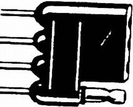 4-Pole Sierra International Unshrouded Flat Tow Vehicle Connector with Side Connector Only