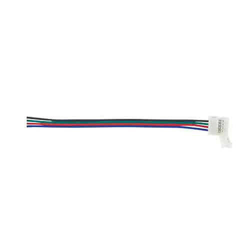 6 Inch Heise Quick Connector for 5Mgb-1 LEDs - 4 Pack (H-QCRGB-1)