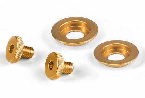Stilo Helmet Visor YA0817G Pivot Screw Kit - ST5 Series - Aluminum - Gold - Kit