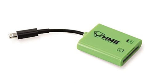 Compact HME Portable SD Card Reader for iOS | Supports All Apple iOS Versions | Not Compatible with 30 PIN Connectors