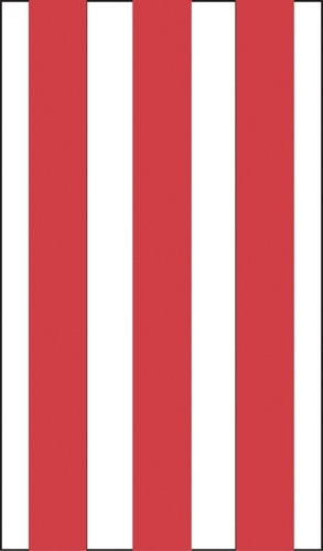 Red Striped Taylor Made Products Sur Mark Buoy Label 46179R
