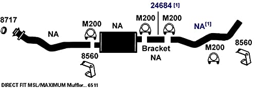 Bracket AP Exhaust 8560